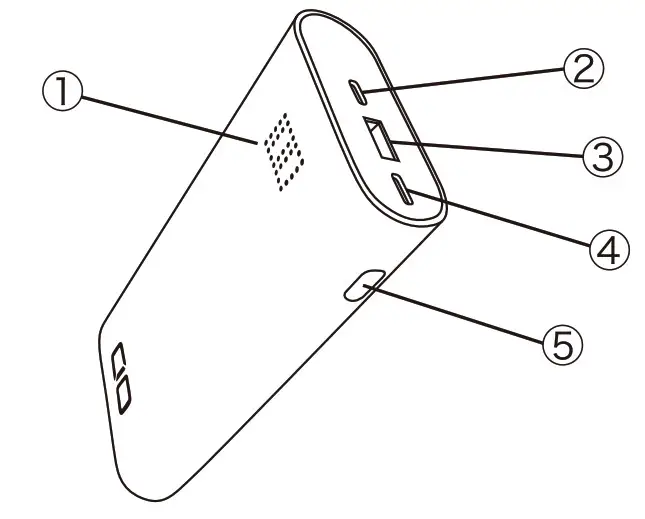 CIO SMARTCOBY65W2C1A Bluetooth65W Output Power Bank - fig