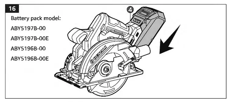 DENALI ACR5406B-00 Circular Saw - Fig16