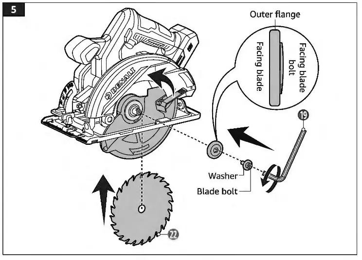 DENALI ACR5406B-00 Circular Saw - Fig5