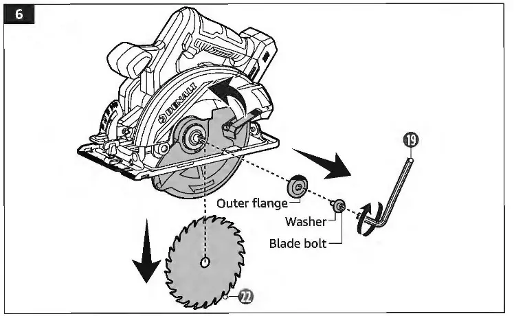 DENALI ACR5406B-00 Circular Saw - Fig6