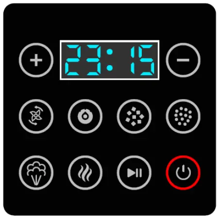 LIVOO DOP229 Heating Blender Soup Maker - Control Panel