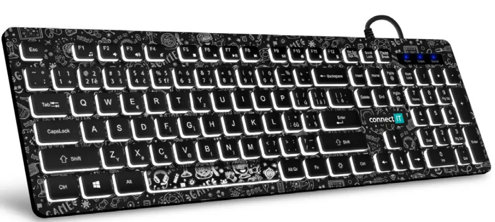 connect IT CKB-3510-DD Office Keyboard