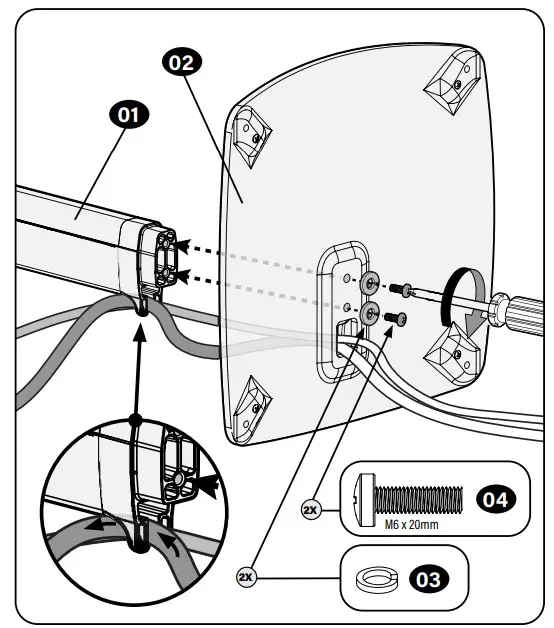 SANUS WSSE31, WSSE32 Speaker Stand for SONOS Era 300 - STEP 2