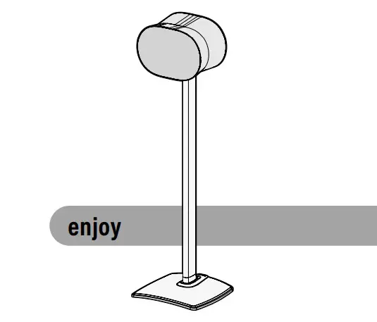 SANUS WSSE31, WSSE32 Speaker Stand for SONOS Era 300 - STEP 7