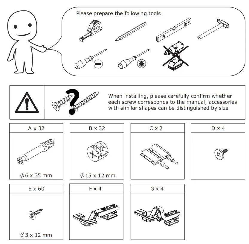FUFU GAGA LJY KF210198-0 Contemporary Modern White Buffet - Box