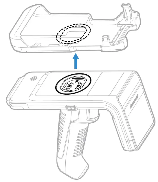 Honeywell IH45 Handheld UHF RFID Reader - Device 1