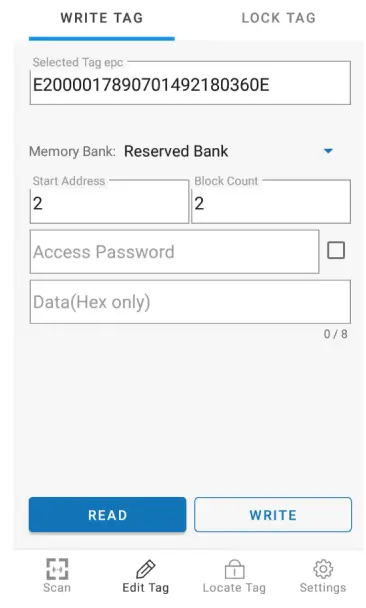 Honeywell IH45 Handheld UHF RFID Reader - Home screen 3