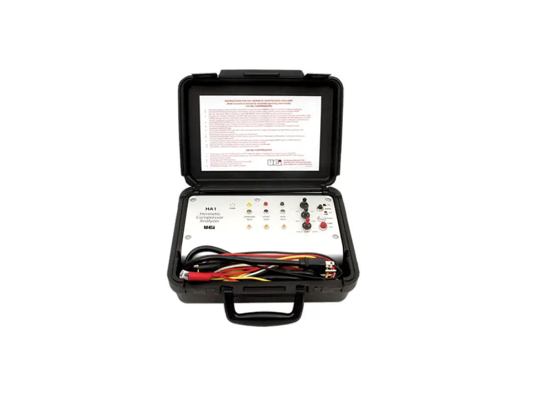 Uei Ha1 Hermetic Compressor Analyzer Instruction Manual Uei Ha1 Hermetic Compressor Analyzer Instruction Manual
