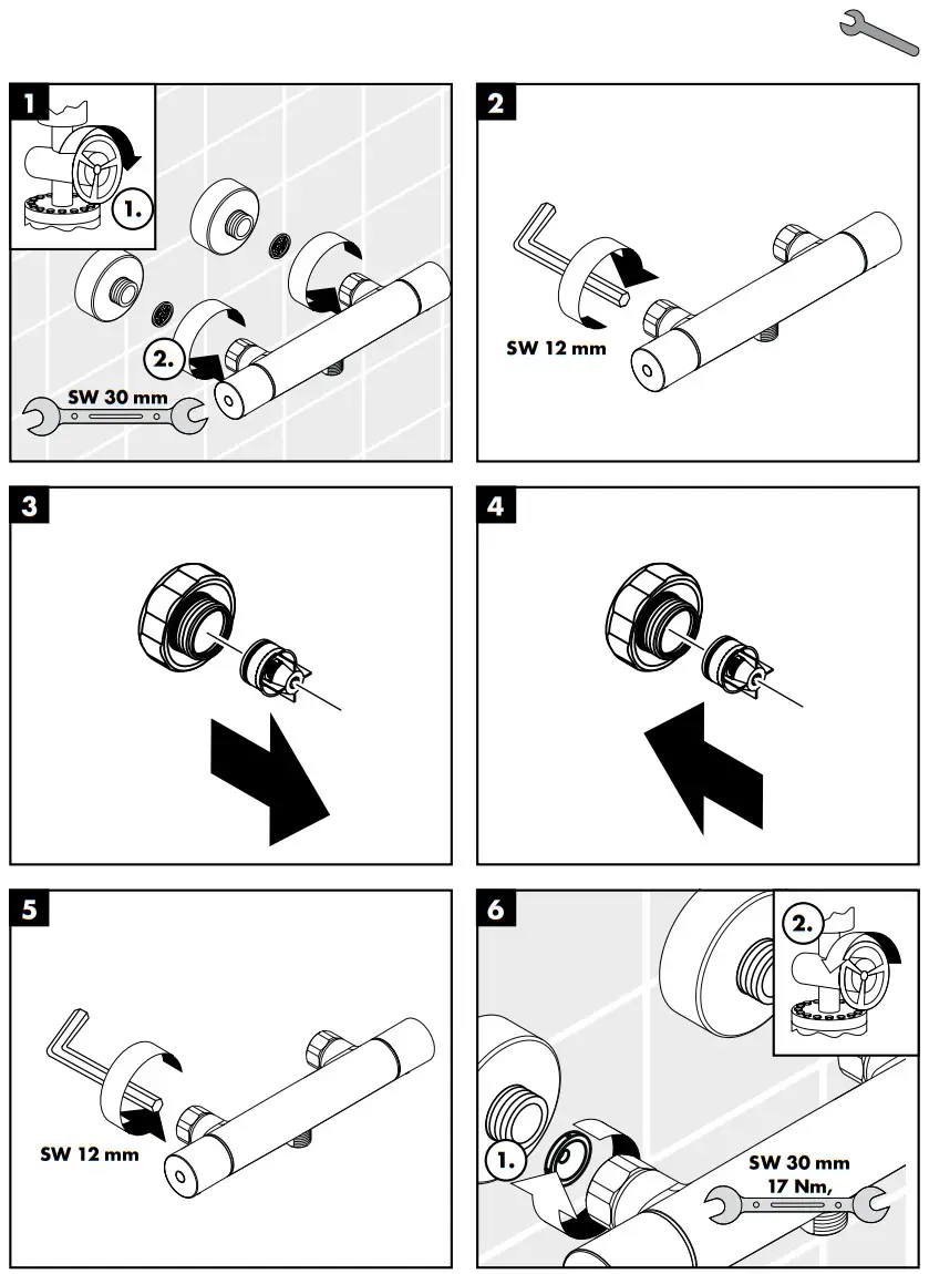 hansgrohe 34435000 AXOR Citterio M Bath Mixers - fig 6