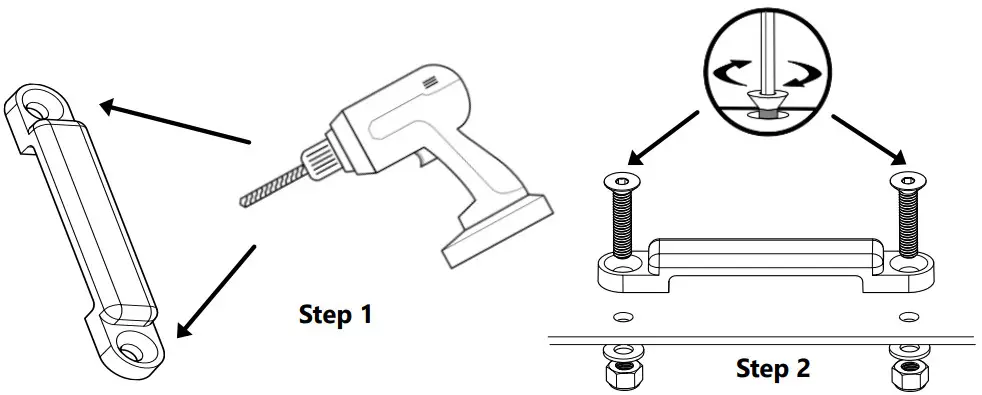 Stealth Product P72D627R3 SP IFFP IFU Foot Positioners - Foot Plate 1