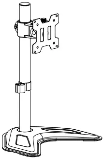 American Express MU0023-A Mountup Single Monitor Stands A0