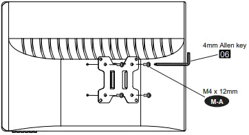 American Express MU0023-A Mountup Single Monitor Stands B3a