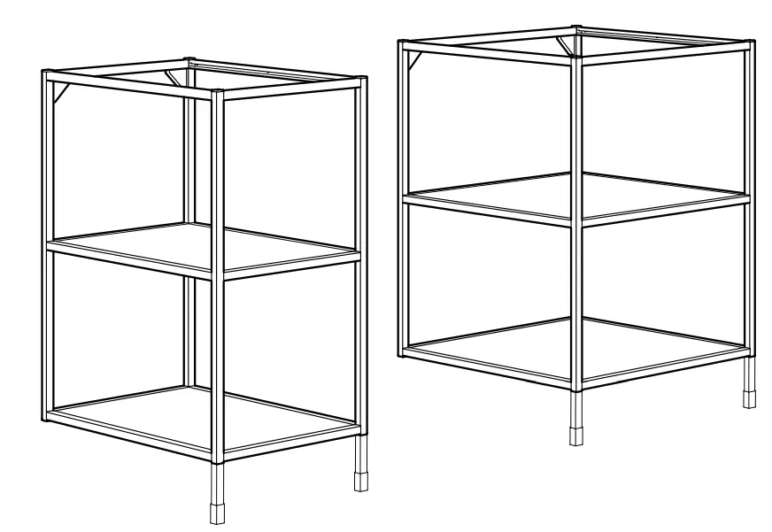 ENHET Hanging Shelf Insert