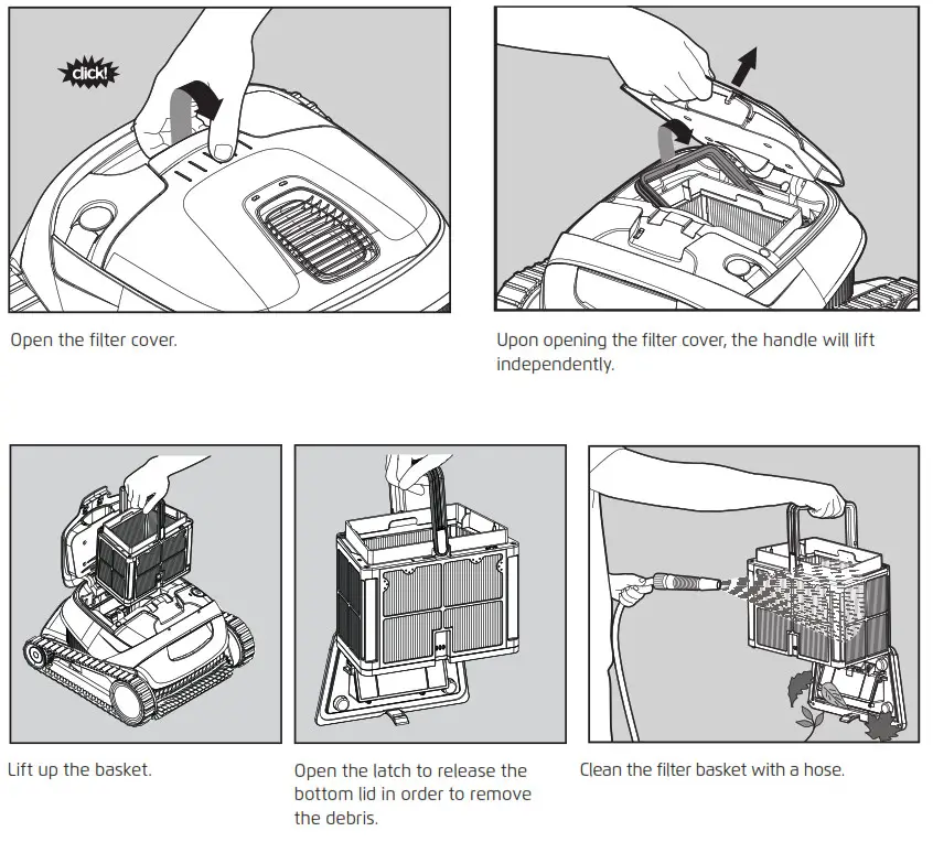 Dolphin LIBERTY 200 Robotic Pool Cleaner - fig1