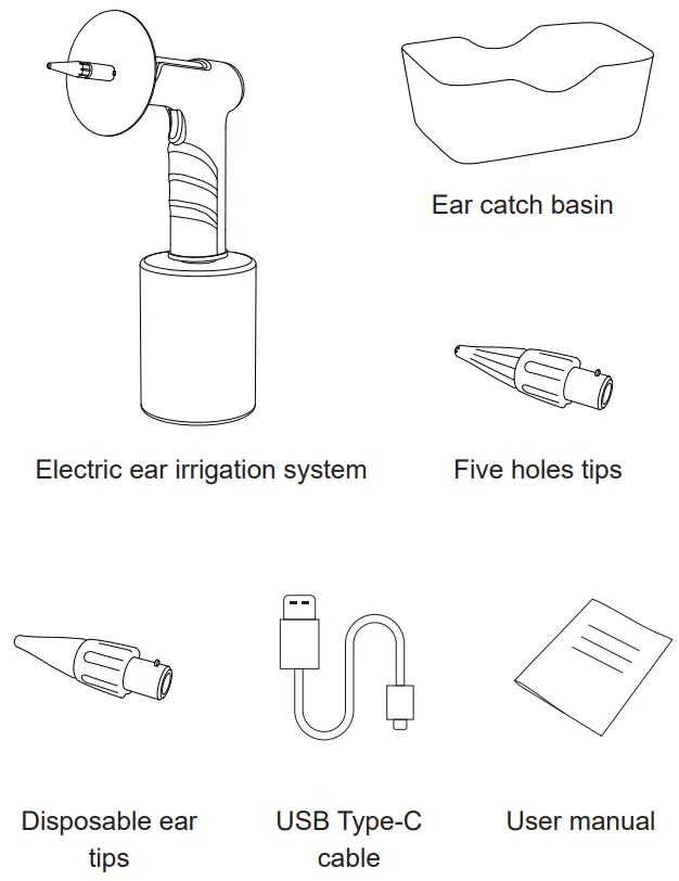 Lebbtl B0C1G3JQWX Electric Earigator Ear Cleaning Kit with Light - fig 8