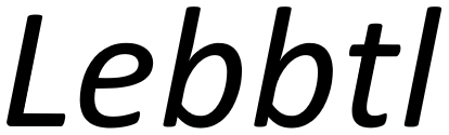Lebbtl logo