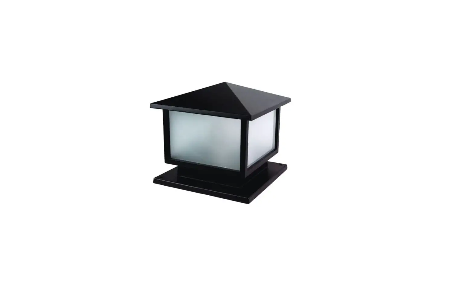 Domus Lighting 10993 Pilla-cube Outdoor Pillar Mount Light Instructions
