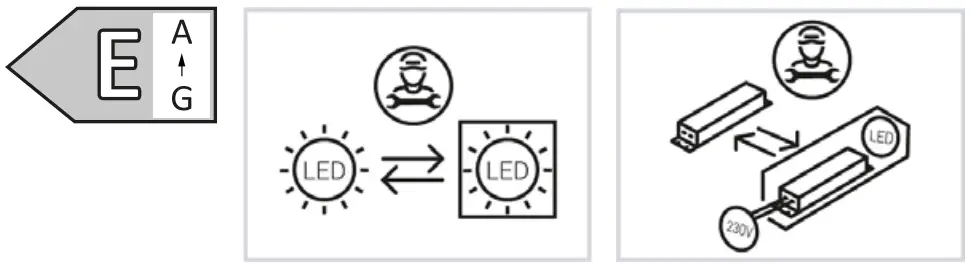 Nowodvorski 8176 Aplica LED Exterior Symmetry - LIGHT SOURCE