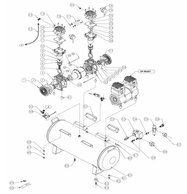 CALIFORNIA-AIR-TOOLS-20040C-Ultra-Quiet-and-Oil-Free-Air-Compressor-FIG-2