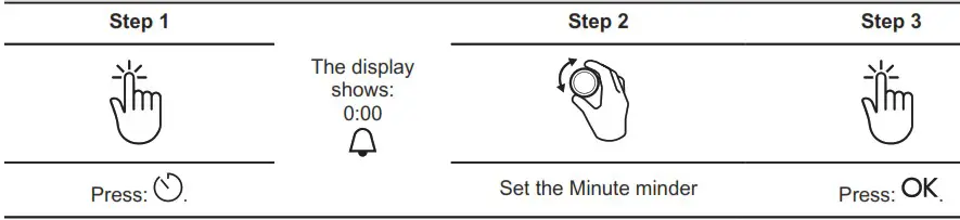 Electrolux EOF6P46X Microwave Oven - CLOCK FUNCTIONS 2