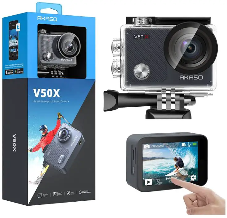 AKASO-V50X-Native-4k30fps-Wifi-Action-Camera-Product