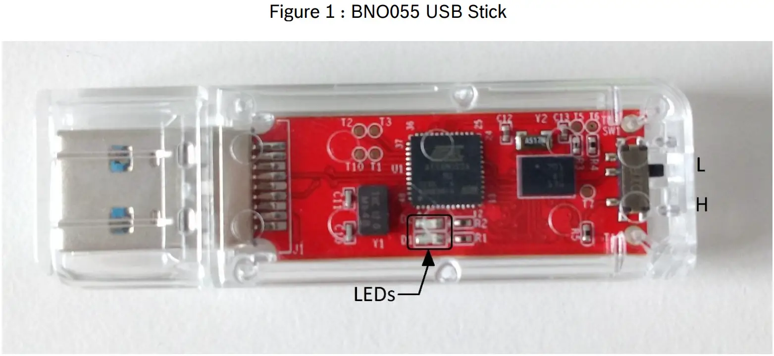 Bosch Sensortec BNO055 USB Stick - USB Stick