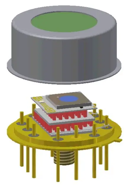 AMPTEK XR-100FastSDD 25 mm2 x 1 mm X-Ray Detector and Preamplifier - Description