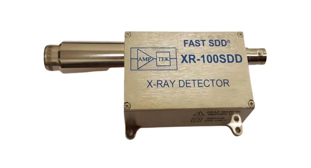 Amptek Xr-100fastsdd 25 Mm2 X 1 Mm X-ray Detector And Preamplifier User Manual