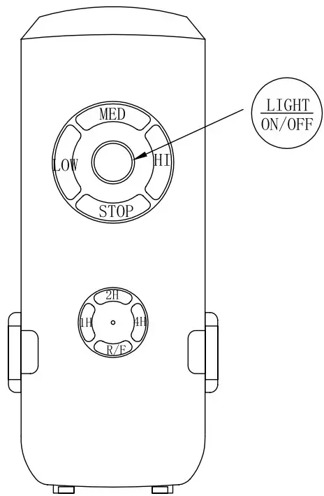 THE HOME DEPOT CFN-1503 52 Inch Modern LED Indoor Brushed Nickel Ceiling Fan - programming cannot