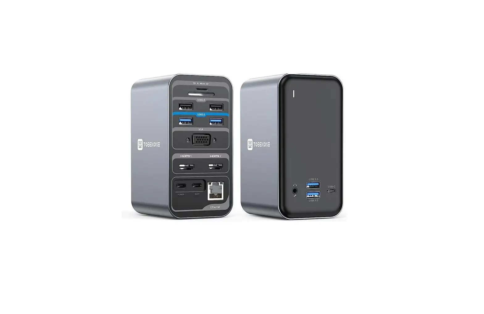 Tobenone Uds-023 15 In 1 Usb C Dual Monitor Dock User Guide