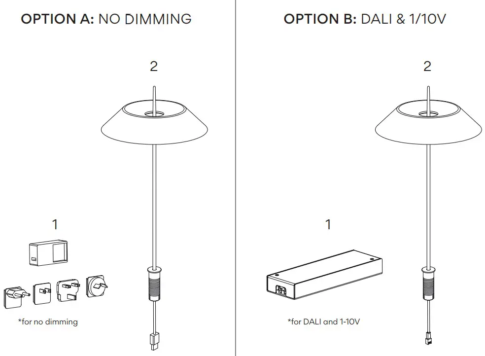 VIBIA Mayfair Mini Table Lamp - fig 1