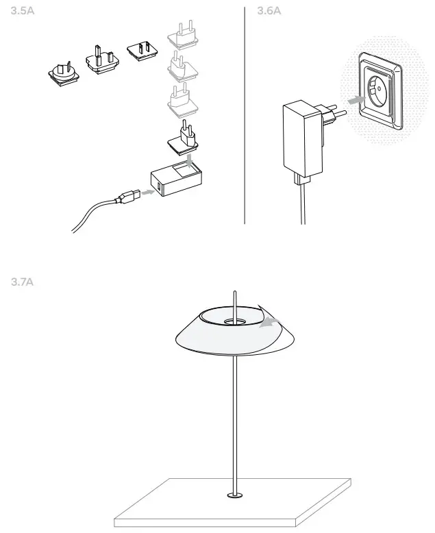 VIBIA Mayfair Mini Table Lamp - fig 4