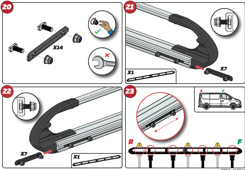 VAN GUARD IN8341 ULTI Twin Door Roof Rack-FIG11