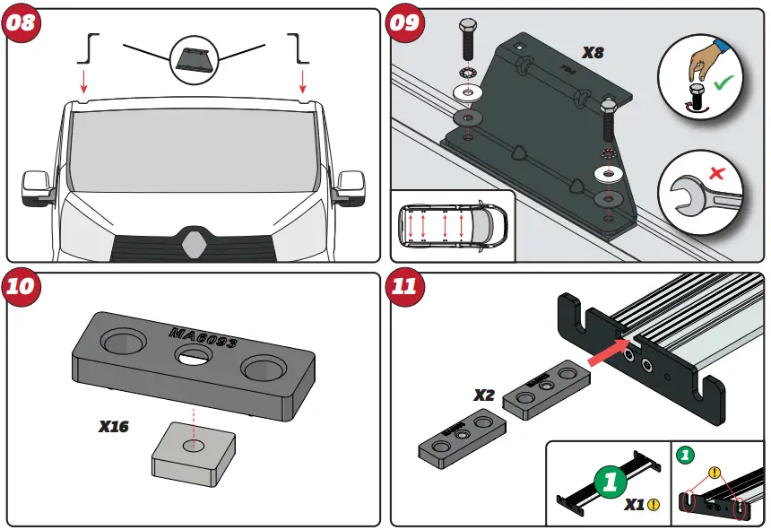 VAN GUARD IN8341 ULTI Twin Door Roof Rack-FIG8