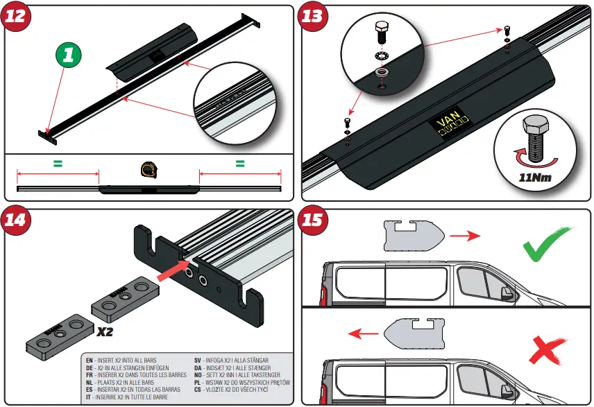 VAN GUARD IN8341 ULTI Twin Door Roof Rack-FIG9