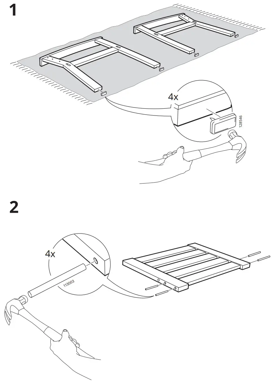 IKEA KLOVEN Outdoor Armchair - fig 3