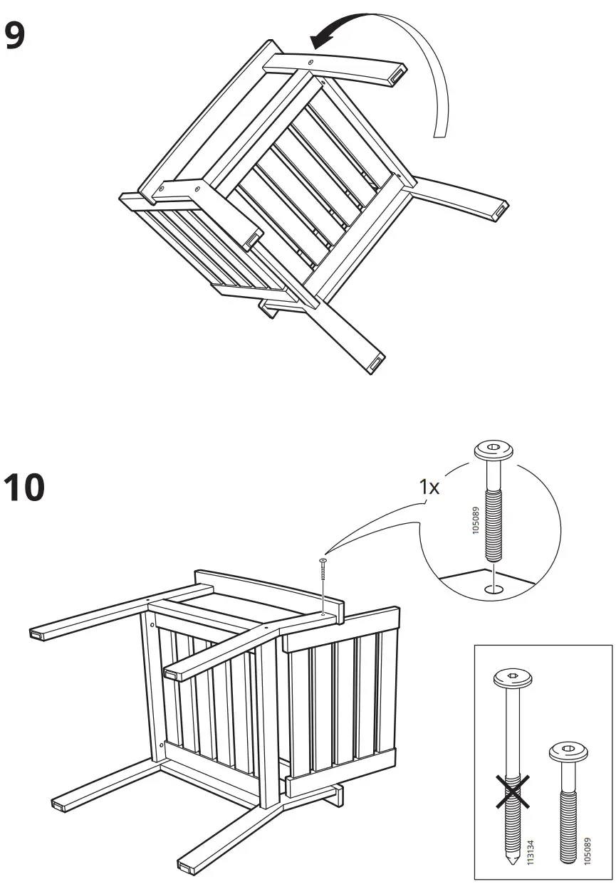 IKEA KLOVEN Outdoor Armchair - fig 8