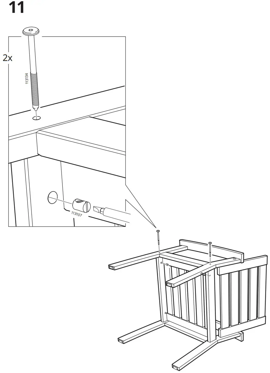 IKEA KLOVEN Outdoor Armchair - fig 9