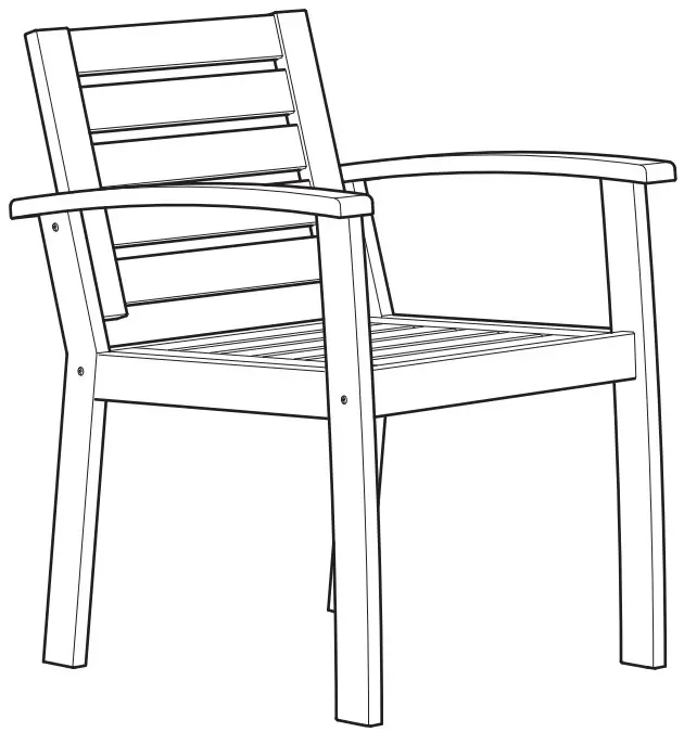 IKEA KLOVEN Outdoor Armchair