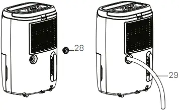 eeese 2506 Carl 2-in-1 Dehumidifier and Air Purifier C3
