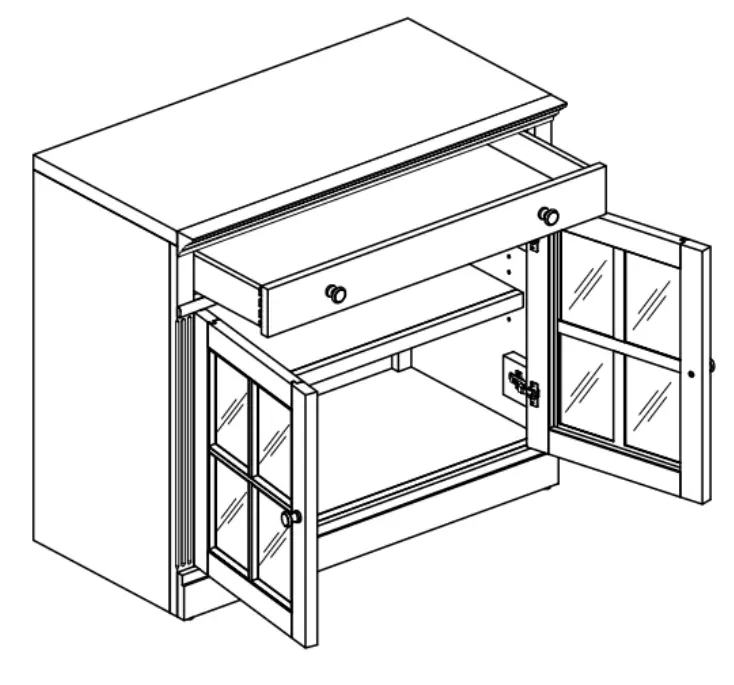 Member s Mark Cape Cod 35 Inch Modular Console