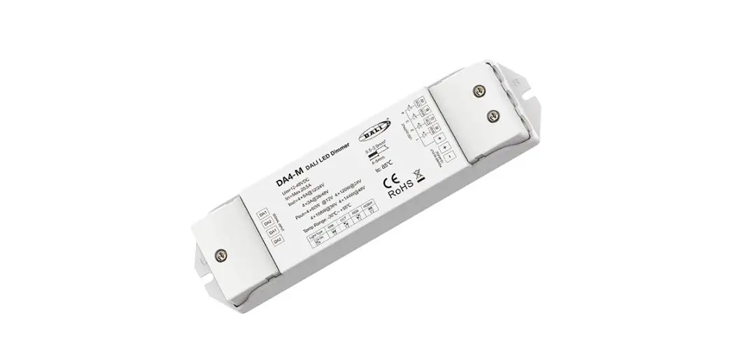 Iskydance Da4 4 Channel Constant Voltage Dali Led Dimmer Owner's Manual