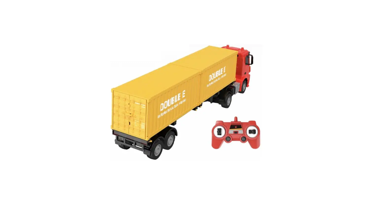 Double E E6640-003 Rc Detachable Flatbed Tractor Semi Trailer Combo Excavator Truck User Manual
