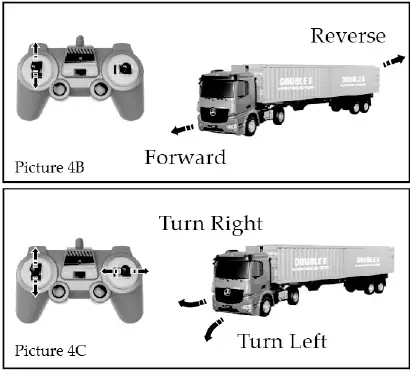 Double-E-E6640-003-RC-Detachable-Flatbed-Tractor-Semi-Trailer-Combo-Excavator-Truck-fig- (4)