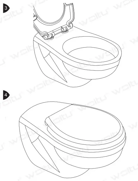 woltu WS2542 Toilet Seat - overview 3