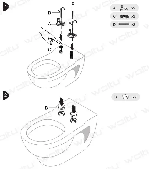 woltu WS2542 Toilet Seat - overview 4