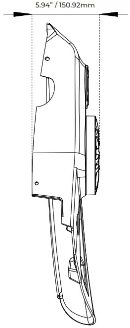 DS18 SLG AR6LD Polaris Slingshot Inside Armrest Speaker Pods - MEASUREMENTS 4