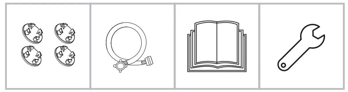 CENTEK CT1965 Washing Machine - SCOPE OF SUPPLY