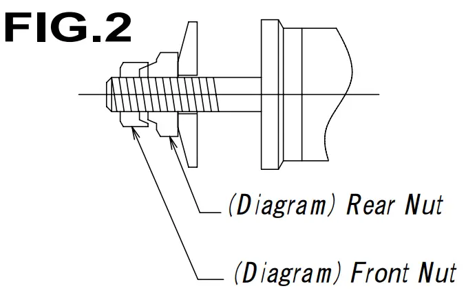 YS Engines FZ91 Drive Washer Retainer - fig 2