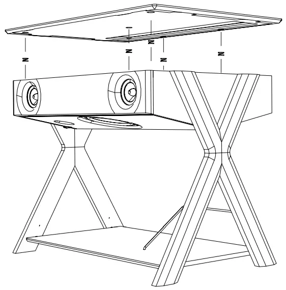 LA BOITE LX X Classique Loudspeaker and Turntable - AMPLIFIED TURNTABLE 2